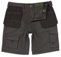 Apache APKHT Ripstop Lightweight Work Shorts Grey/Black £24.49